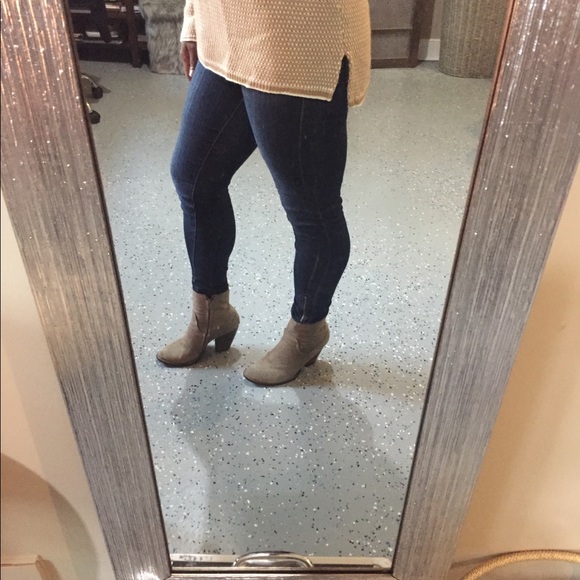 J.Crew Factory Chevron Stitch Boatneck Sweater L - Picture 2 of 7